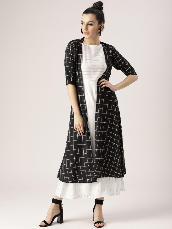 Maxi dress with shrug hotsell