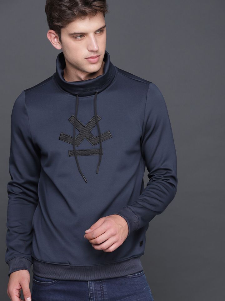 Wrogn shop sweatshirt myntra