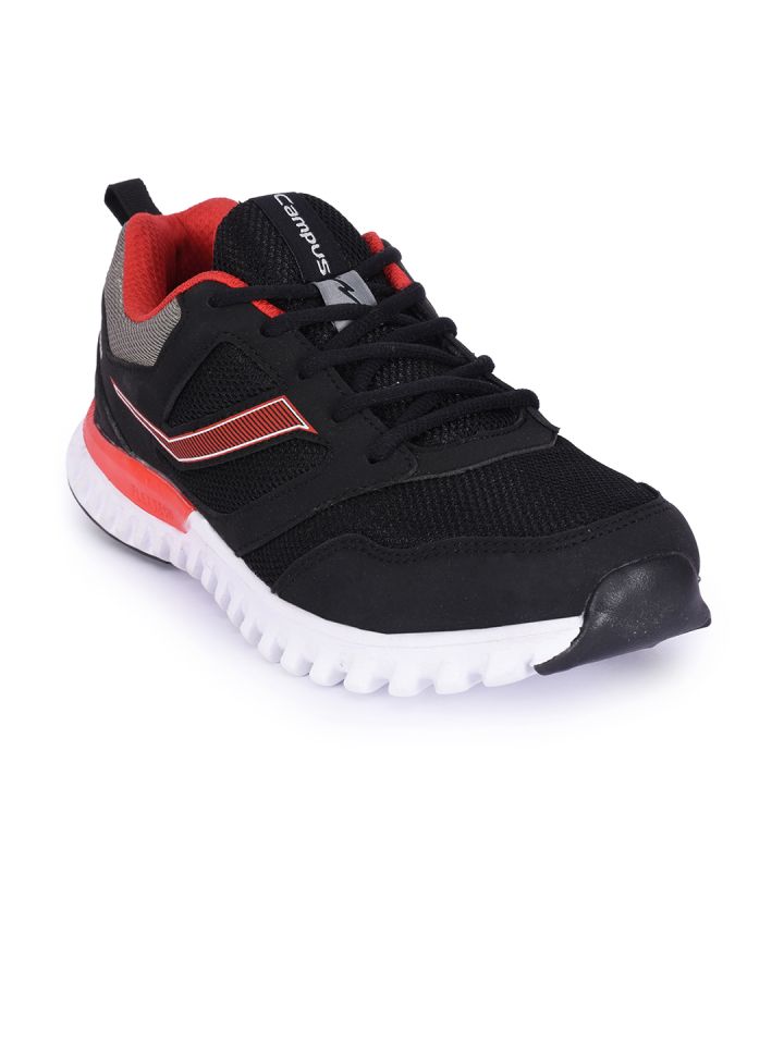 Campus Men Spectra Black Running Shoes