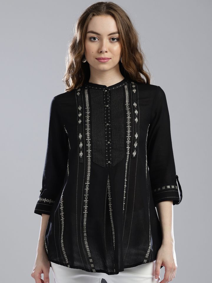 W tops in myntra online