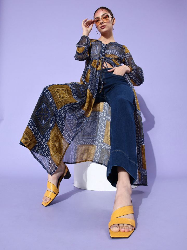 Sheer hotsell maxi top