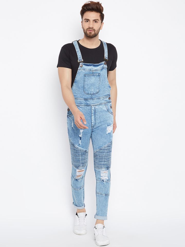 Jean dungarees mens hot sale