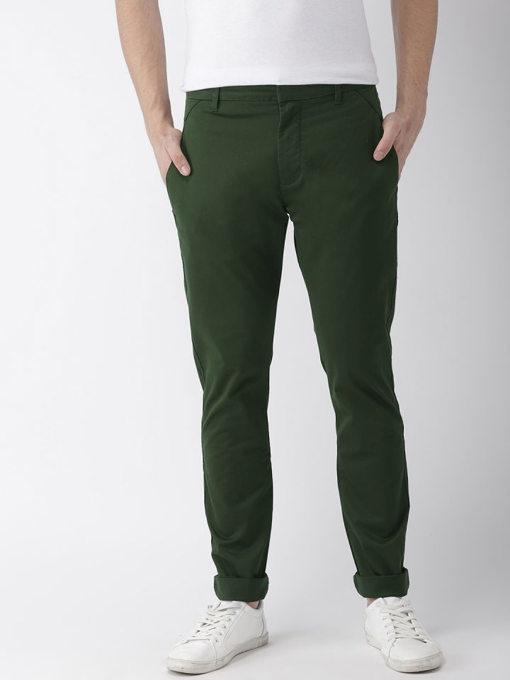 levi's green chinos