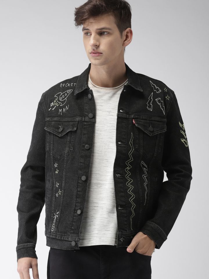 Levis denim clearance jacket myntra
