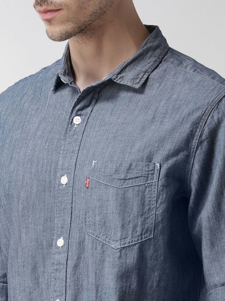 Levi's chambray deals work shirt