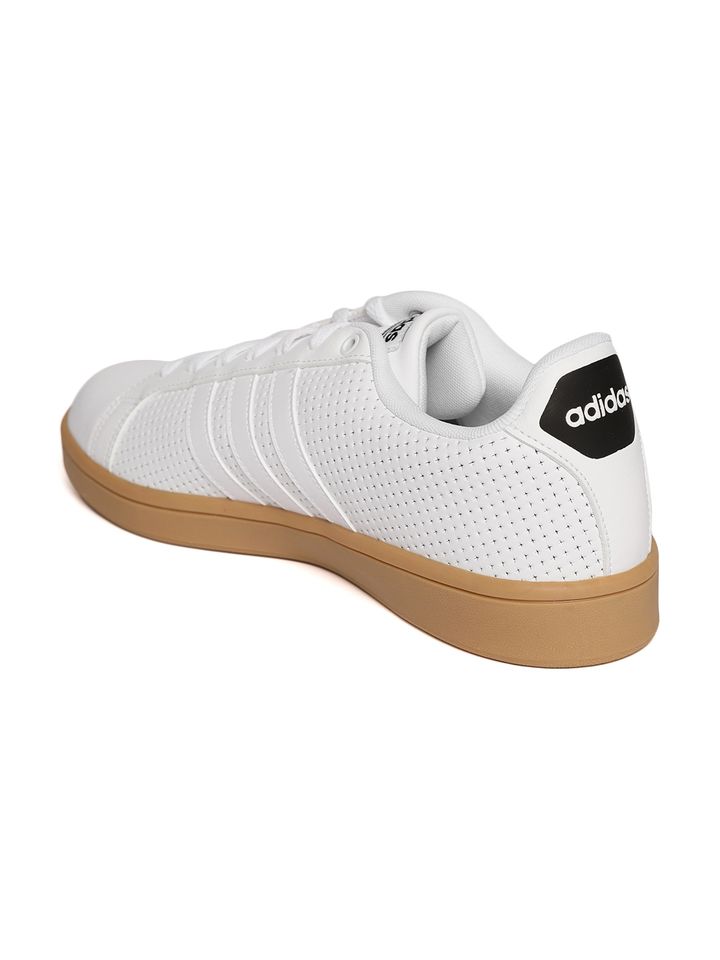 adidas cloudfoam men's white