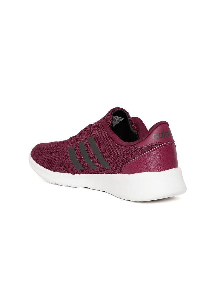Buy ADIDAS Women Maroon QT Racer Running Shoes Sports Shoes for