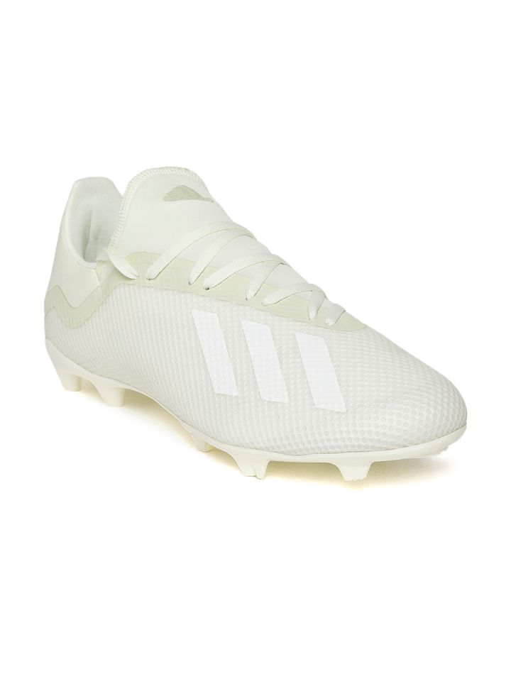 Buy ADIDAS Men Off White Football Shoes 