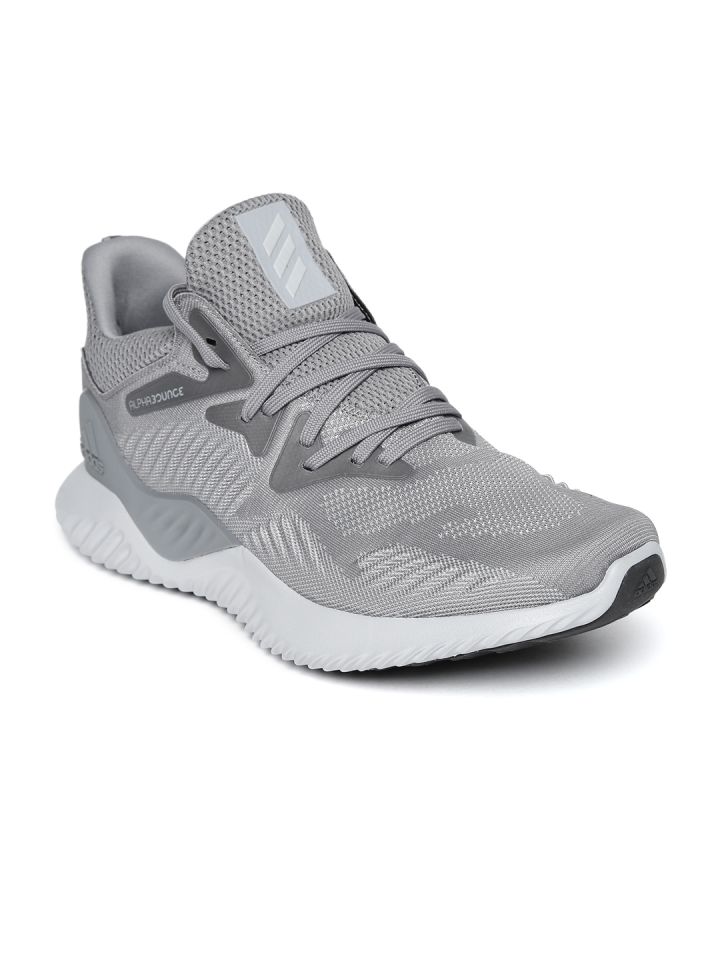 ADIDAS Men Grey Alphabounce Beyond Running Shoes