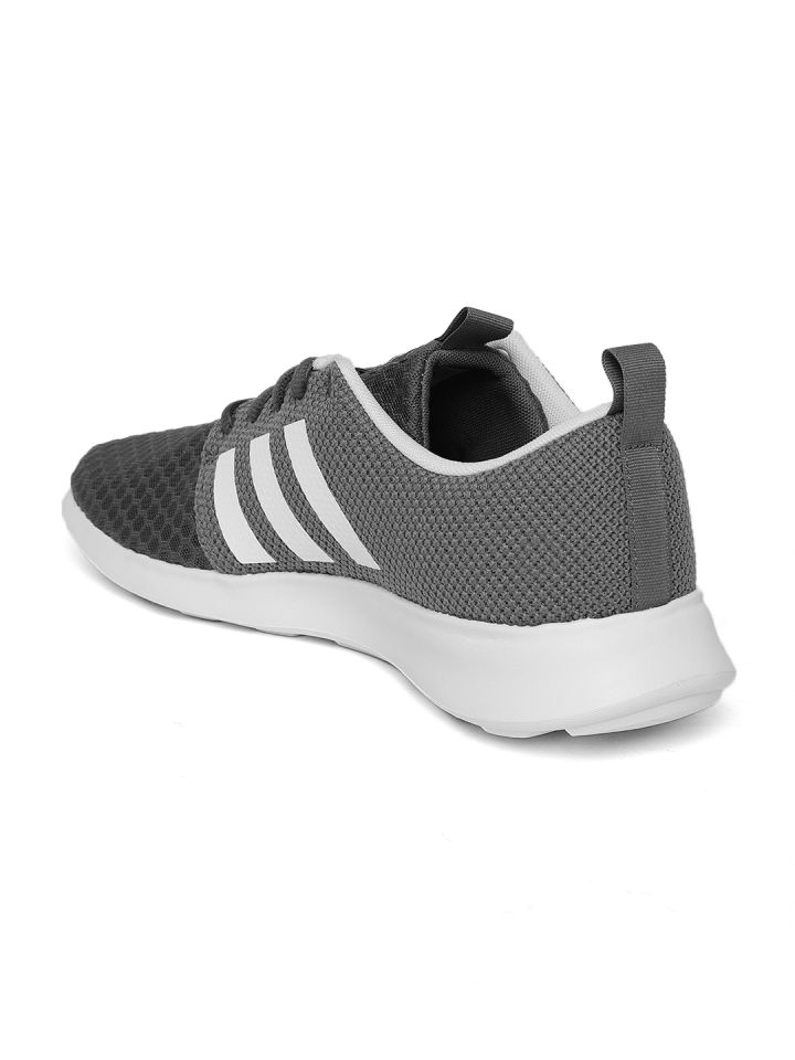 ADIDAS Men Grey Cloudfoam Swift Racer Sneakers