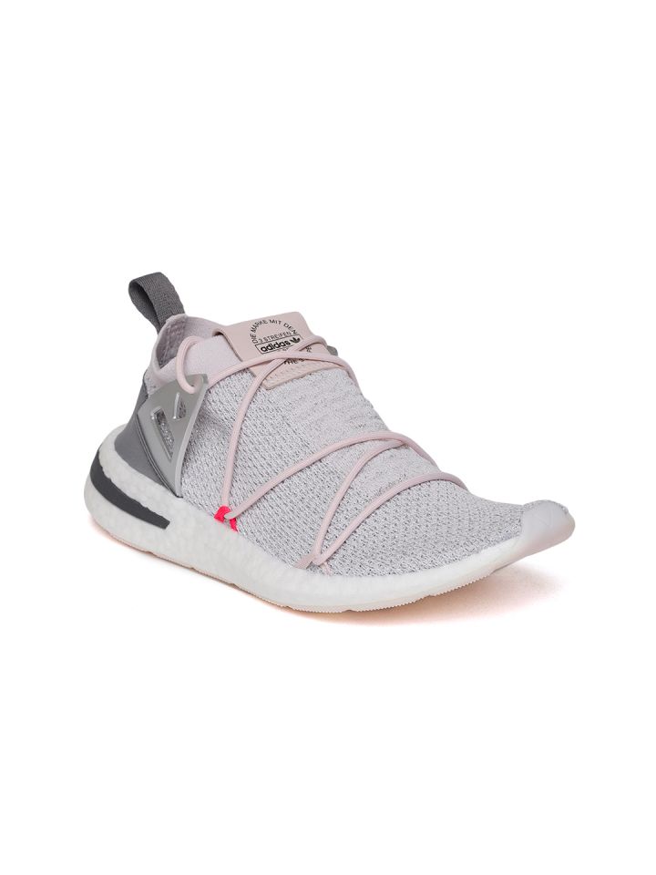 Buy ADIDAS Originals Women Off White Grey ARKYN PK Sneakers