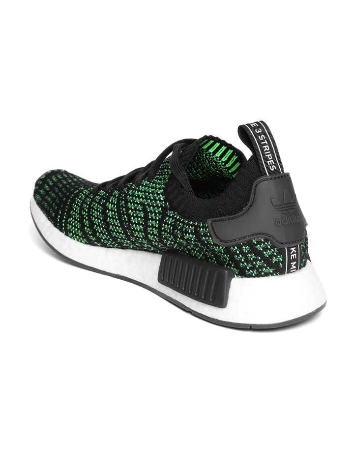 Adidas nmd_r1 stlt primeknit sneakers casual  navy  mens clearance