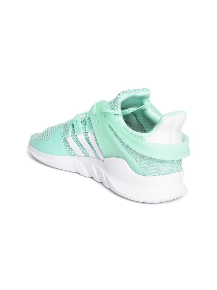 Adidas Originals Women Mint Green EQT Support ADV Woven Design Sneakers