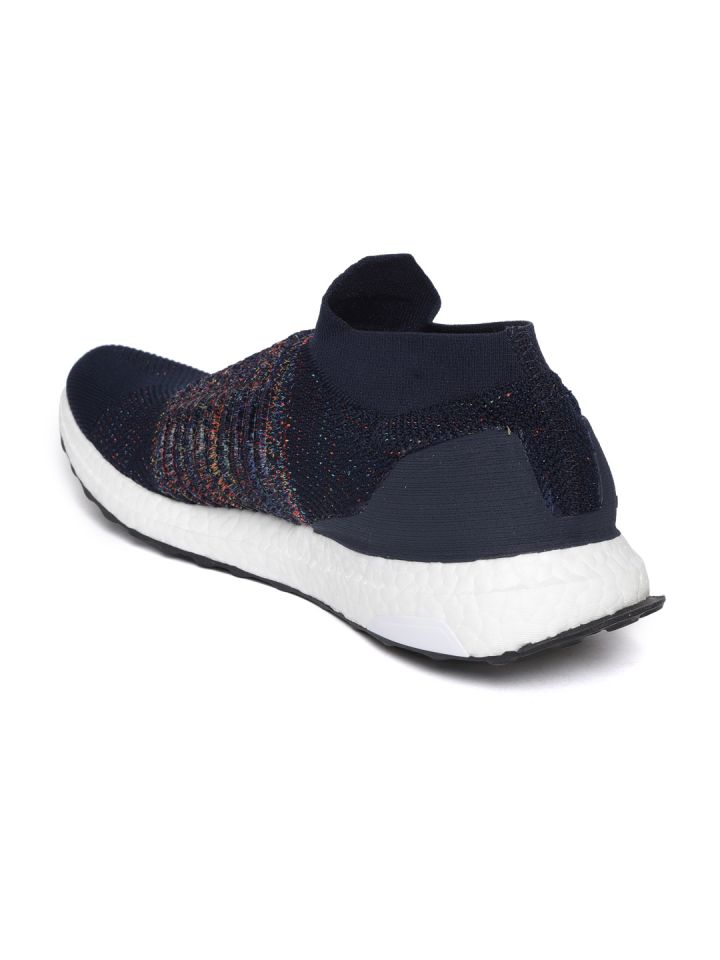 Ultra boost laceless navy blue top