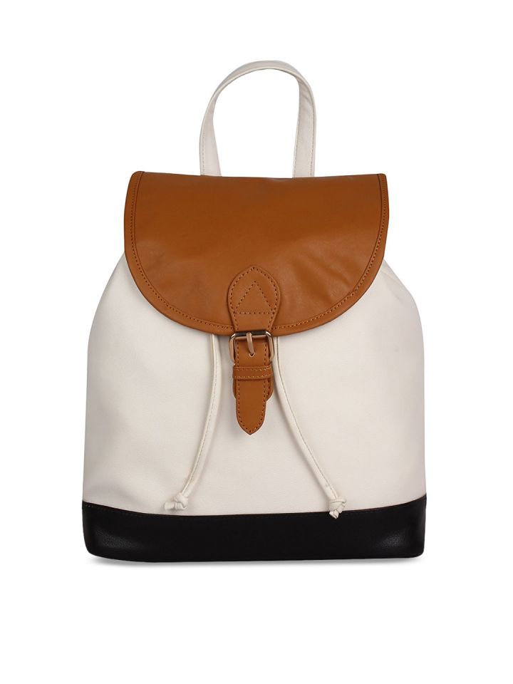 Off white backpack top orange straps