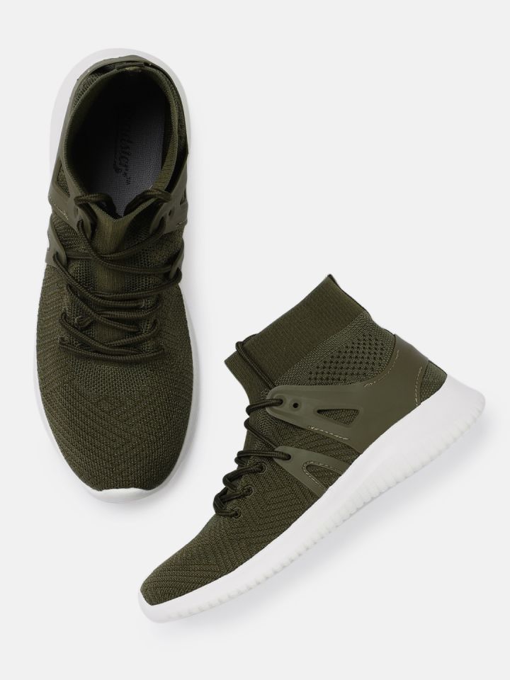 Women's olive green best sale sneakers