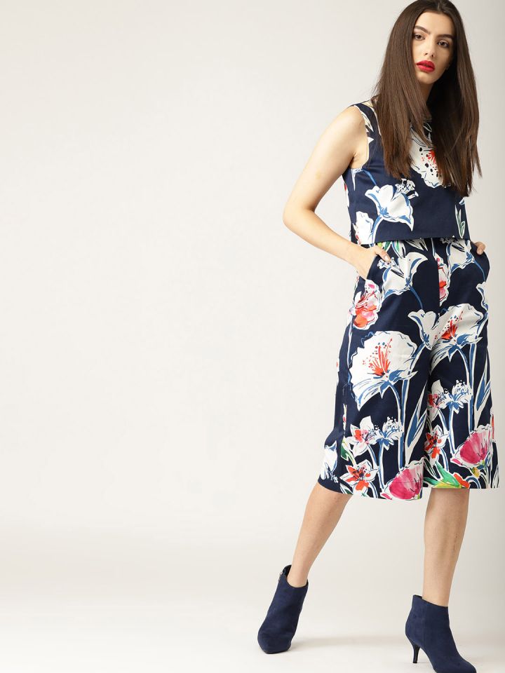 esprit jumpsuit navy
