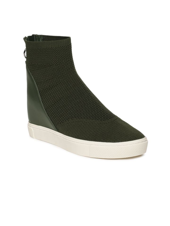steve madden olive green heels