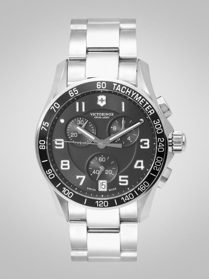 Buy Victorinox Men Black Swiss Chronograph Watch 241494 Watches