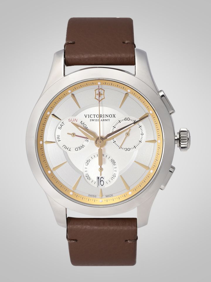 Victorinox Men Silver Toned Analogue Watch 241750