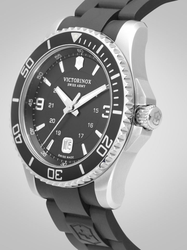 Buy Victorinox Men Black Analogue Watch 241698 Watches for Men