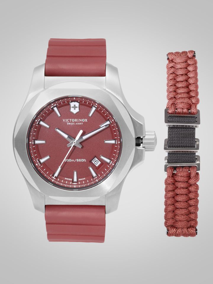 Buy Victorinox Men Red Analogue Watch 241744 Watches for Men