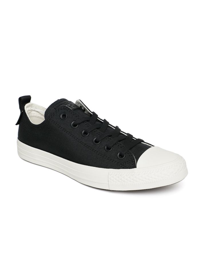 converse unisex black sneakers