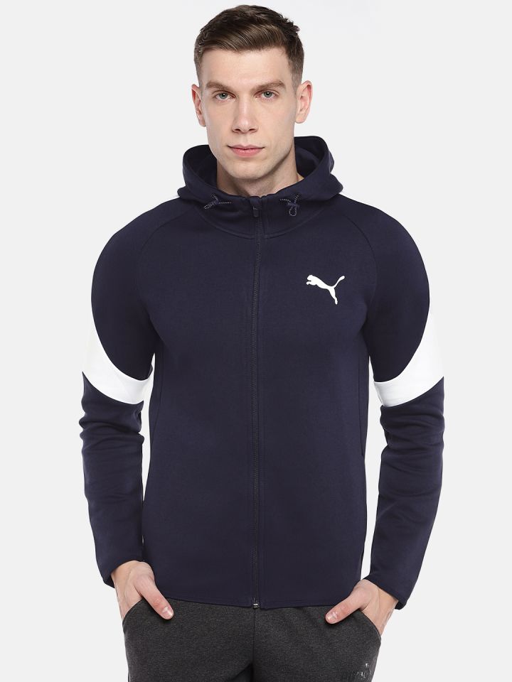 Puma men's fleece core track jacket shop