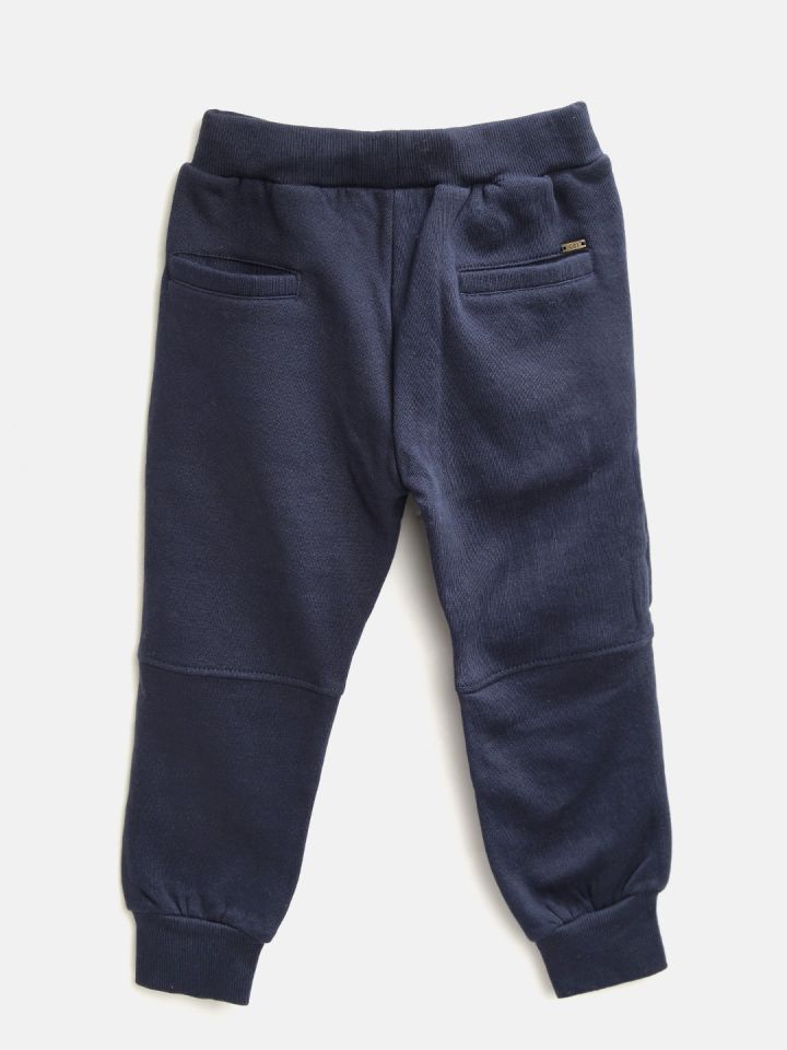 girls navy blue joggers