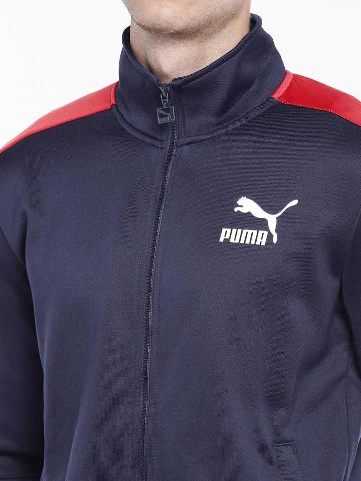 navy blue puma jacket