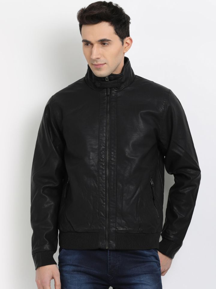 T base clearance leather jacket