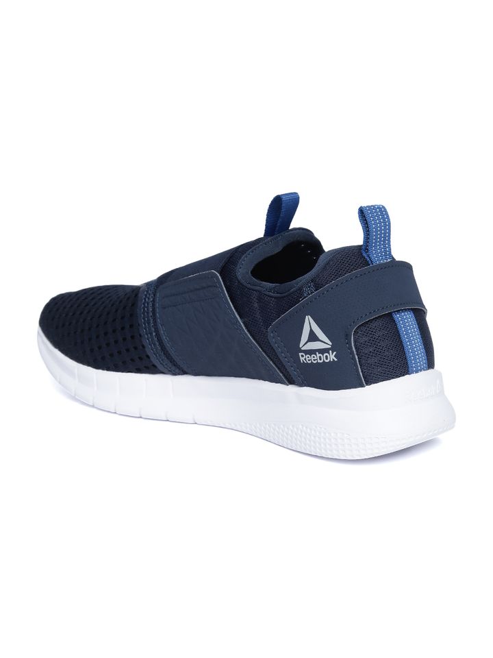 Navy Blue Whizz Slip On Running Shoes 