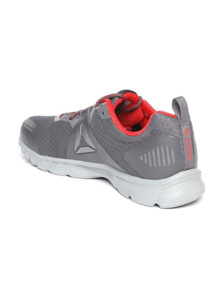 Reebok Men Grey Supreme 4.0 Running Shoes