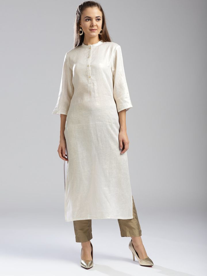 White kurta design new arrivals 2019 for girl