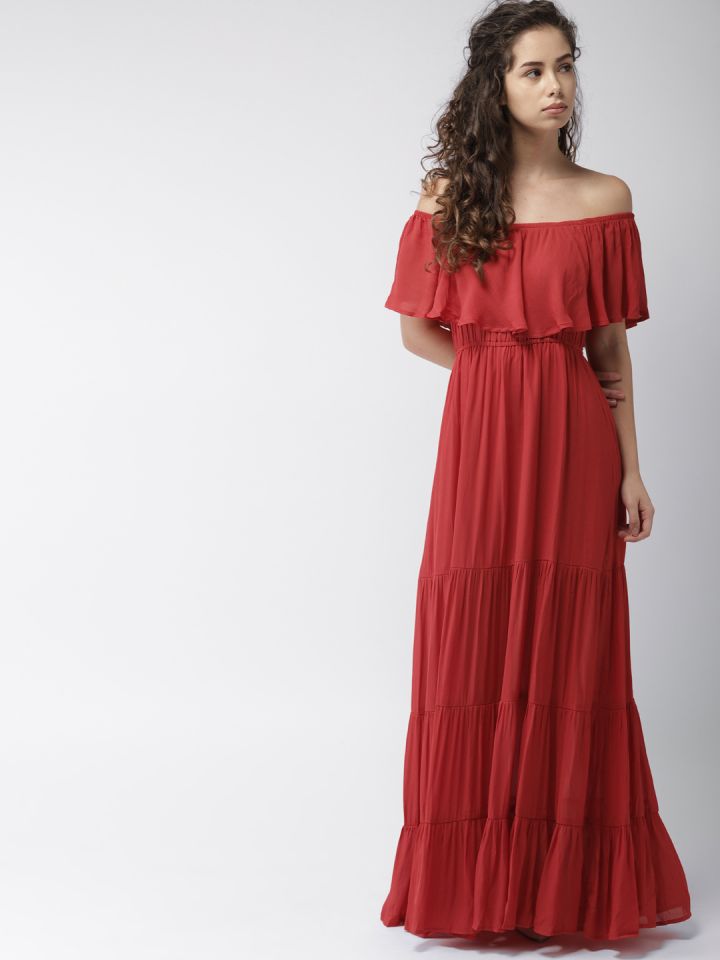 Forever 21 sale red maxi dress
