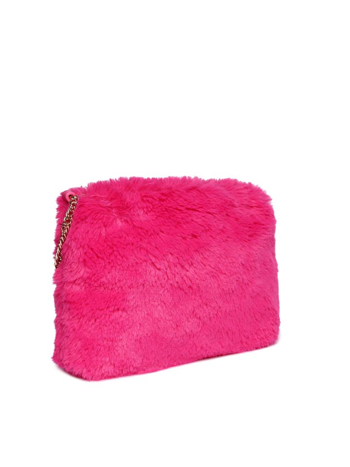 forever 21 fur sling bag