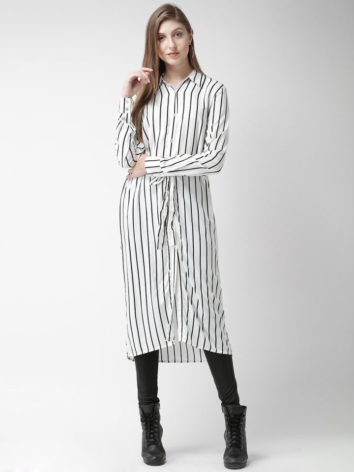 Forever 21 discount striped shirt dress