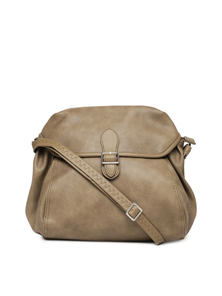 Buy Baggit Brown Solid Sling Bag Myntra