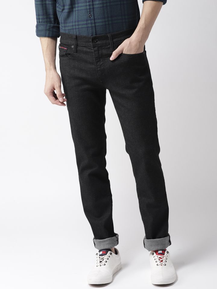 black jeans men myntra