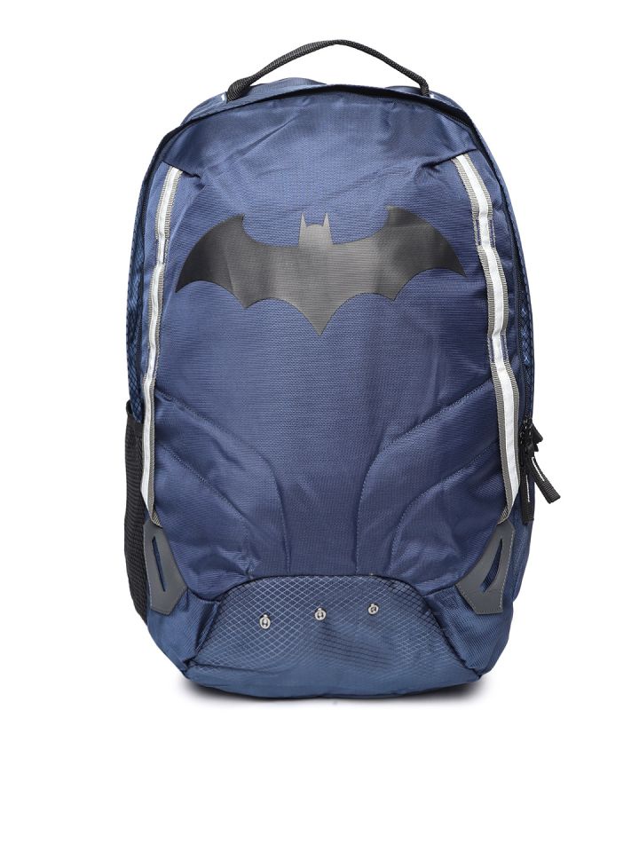 Kook N Keech Batman Unisex Navy Blue Laptop Backpack