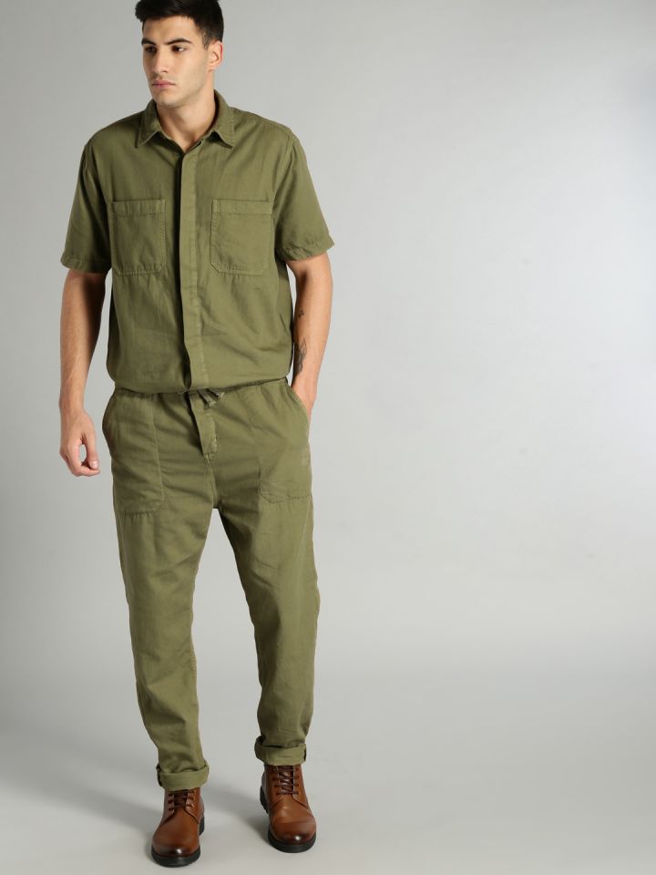 olive green nike jumpsuit