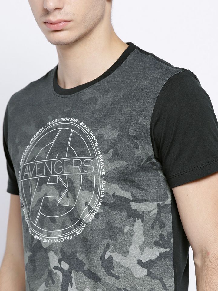 Buy Octave Men Olive Green Avengers 