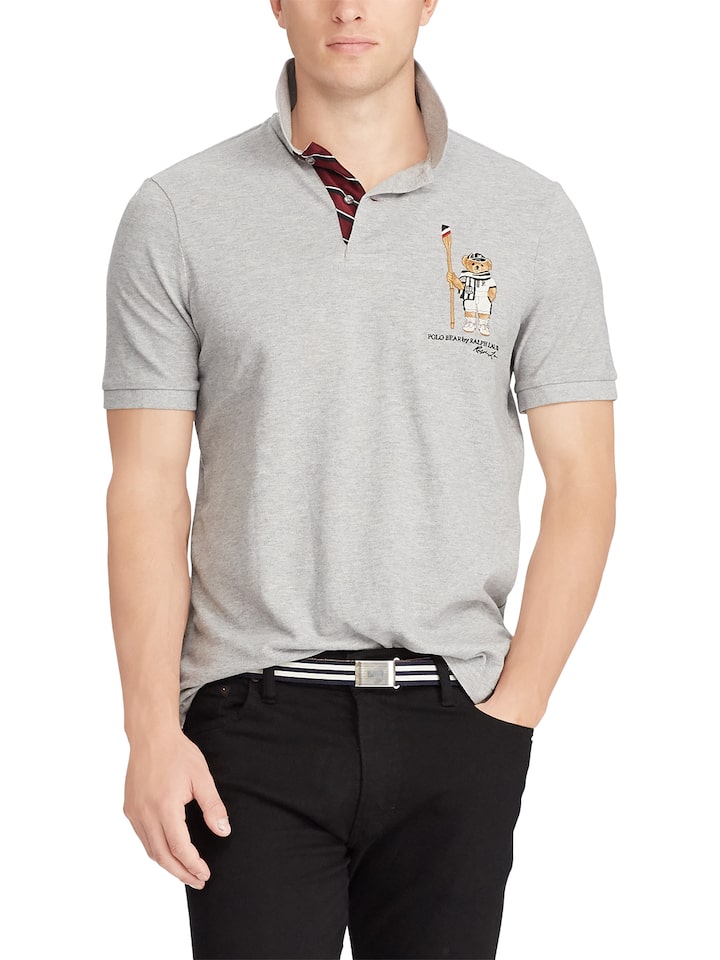 Ralph Lauren Vêtements Tops & T-shirts T-shirts Polos Moufles en coton Polo Bear 