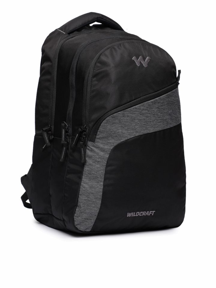 Buy Wildcraft Unisex Black Grey Virtuso XL Laptop Backpack