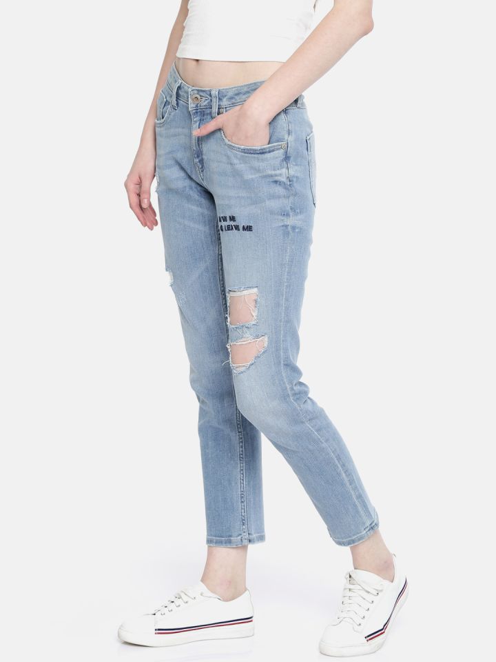 boyfriend jeans myntra