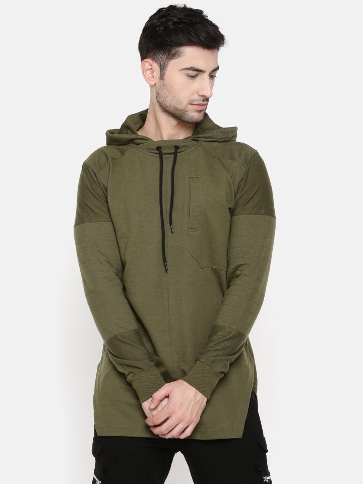 skult olive hoodie