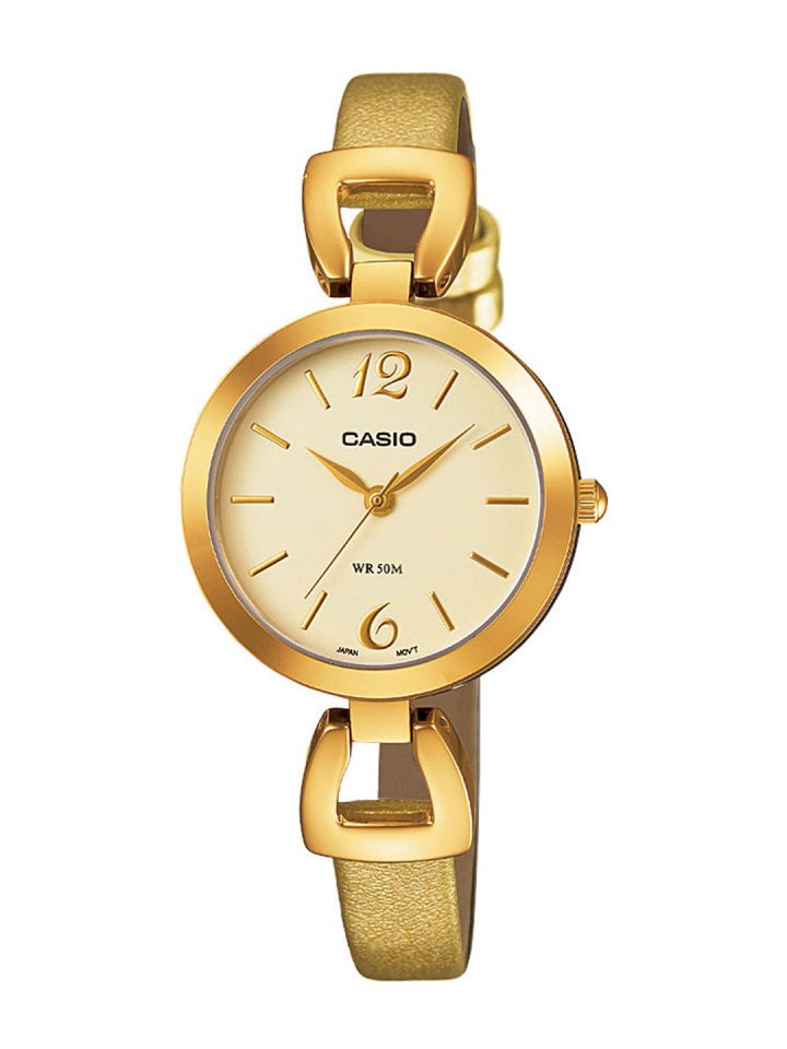 Buy Casio Enticer Lady Women Cream Analogue Watch A983 Watches