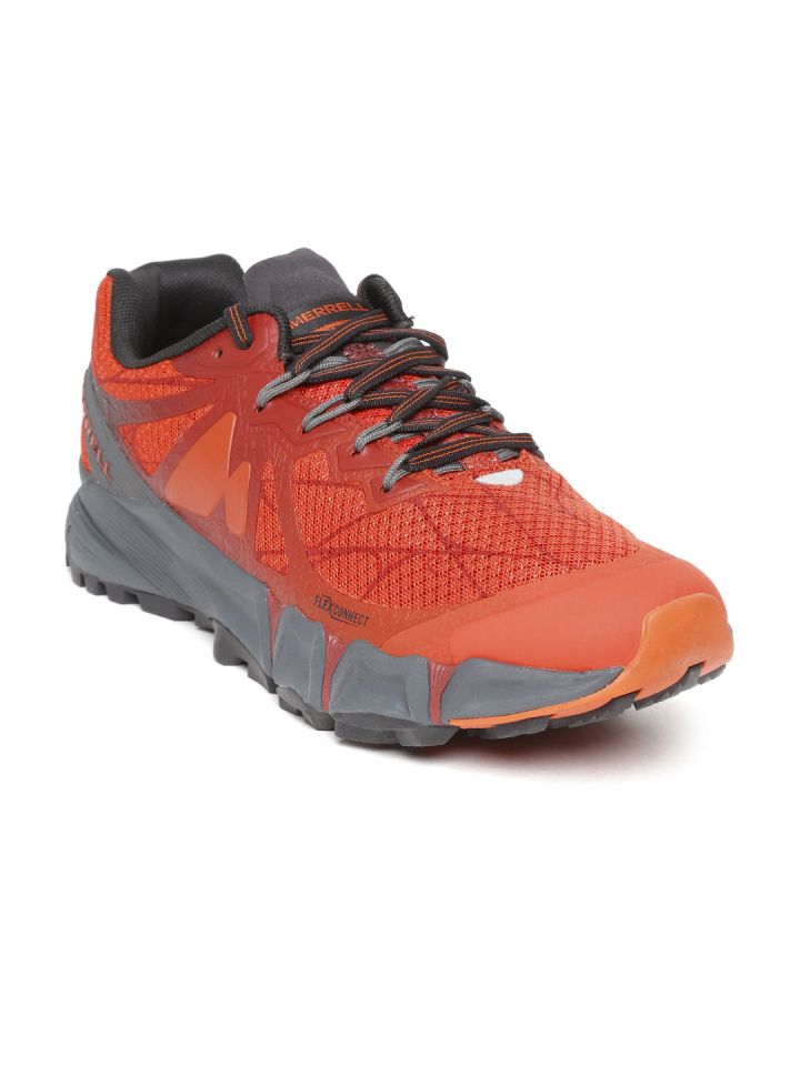Merrell Men Orange Trekking Shoes