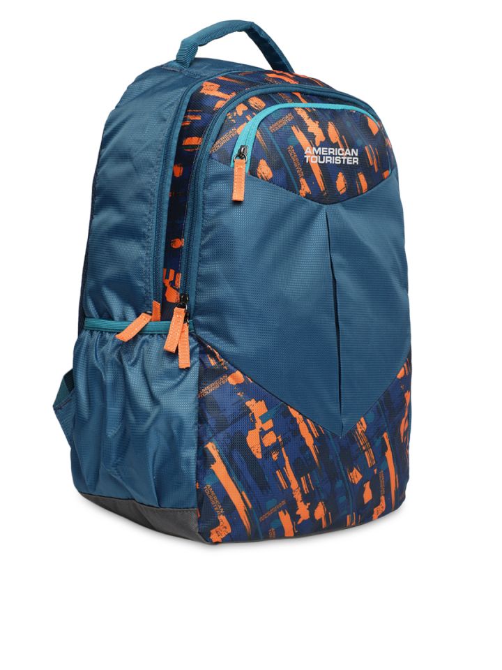 Buy AMERICAN TOURISTER Unisex Blue Graphic Backpack Backpacks