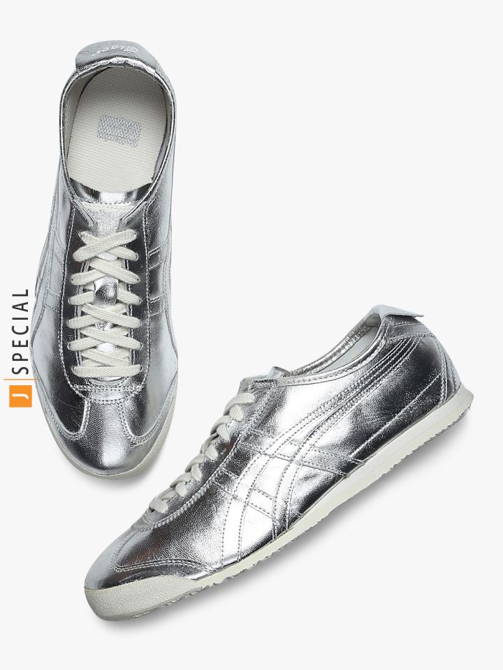 Asics onitsuka tiger mexico 66 silver on sale